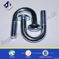 Zinc finished U bolt U BOLT nut and bolt grade 8.8